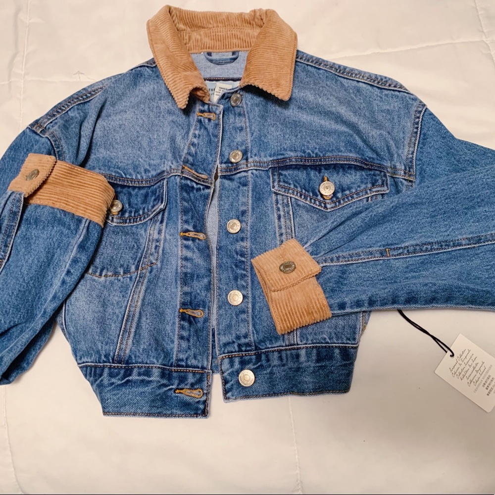 Cropped Jean Jacket